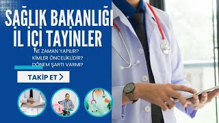 SAĞLIK BAKANLIĞI İL İÇİ TAYİNLERİ 2023 [upl. by Aleakam]