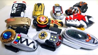 【ヲタファのスーパー戦隊魂 歴代変身アイテム大特集！24】ギンガマンからゲキレンジャー！  wotafas SENTAI DX Morpher review 24 [upl. by Skilken114]