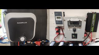 Converting an AC Water Heater to 12v DC for a Van Conversion  Boat  OffGrid [upl. by Fedirko]