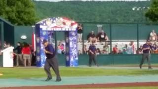 Cooperstown 2017 umpire ceremony [upl. by Aerdnua]