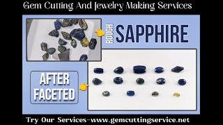 Gem Cutters FacetingCabbing Gems into American European Standard amp Custom Jewelers [upl. by Ridglee]