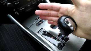 Lexus IS 250  Sport shifter Review [upl. by Anihpled]