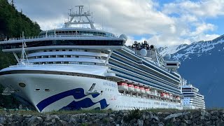 Review of 7 day Sapphire Princess Alaskan cruise princesscruises [upl. by Ahsinaj]