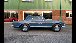 Mercedes W113 280SL Pagoda Restoration [upl. by Brunk]