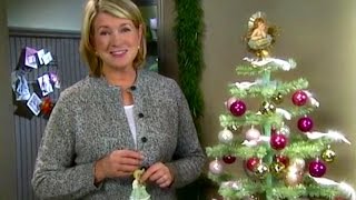 Dresden Star Ornaments with Martha Stewart How to Make Antique Victorian Christmas Ornaments [upl. by Enylcaj]