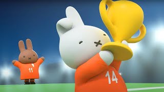 Miffy wins the Football World Cup  Miffy  Miffys Adventures Big amp Small [upl. by Ferdinanda]