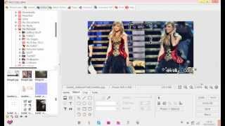 How To Make A Twitter Header In Photoscape [upl. by Aleek]