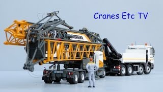 NZG Liebherr 81K Fast Erecting Crane with Transport Vehicle by Cranes Etc TV [upl. by Nolyat]