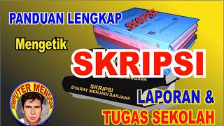 Panduan Lengkap Skripsi dan Laporan BudiKomputer [upl. by Siuol]