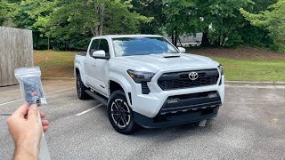 2024 Toyota Tacoma TRD Sport Start Up Exhaust Test Drive Walkaround POV and Review [upl. by Bethena]