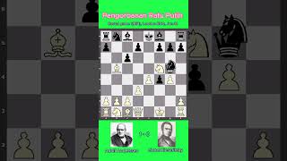 Legenda Catur Adolf Anderssen vs Lionel Kieseritz [upl. by Hewes]