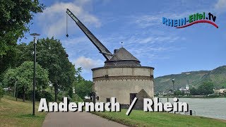 Andernach  Stadt Sehenswürdigkeiten  RheinEifelTV [upl. by Darn]