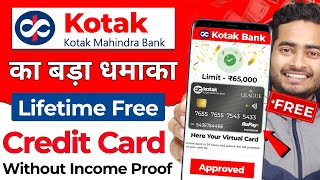 Kotak Credit Card Apply 2024  Lifetime Free  Kotak Mahindra Bank Credit Card Online Apply [upl. by Columbine558]