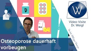 Osteoporose Wieso Können Vitamin D Calcium amp Bewegung vor Knochenschwund schützen amp reduzieren [upl. by Tito113]