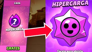 Abro Mi PRIMER Starr Drop De HIPERCARGA en Brawl Stars [upl. by Abrahams45]