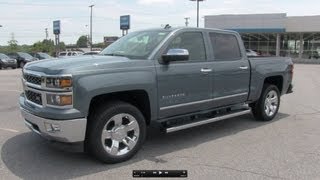 2014 Chevrolet Silverado LTZ Crew Cab Start Up Exhaust and In Depth Review [upl. by Oenire]