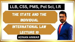 The State and the Individual in International Law llb css pms lawlectures pu polsci IR IL [upl. by Ky]