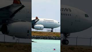 Philippine Airlines A330 HNLMNL taxiing in Honolulu Int’l Airport airplane aviation phils usa [upl. by Ahsilef247]