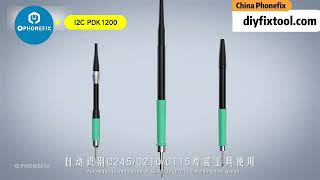 I2C PDK1200 Precision Soldering Station Compatible C210 C245 C115 Iron Tips [upl. by Ylrevaw]