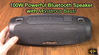 A terrific speaker but NOT quite perfect  Ortizan X8 Pro Review [upl. by Nonahs790]