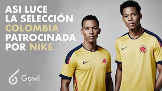 CAMISETA SELECCIÓN COLOMBIA 2025  2026 NIKE ⚽  mira la increible camisa nike para el 2025 [upl. by Dlorej686]