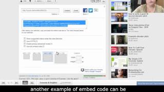 How To Use Embed Code [upl. by Agarhs144]