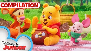 Playdate with Winnie the Pooh Shorts 🍯💛  Compilation  disneyjr [upl. by Carol-Jean906]