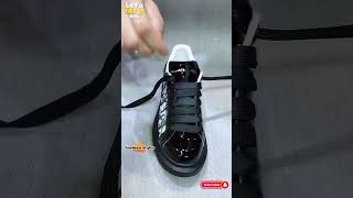 Trendy Shoe Lacing Shoelaces design 2024 McQueen shoelaces shorts [upl. by Penrod804]