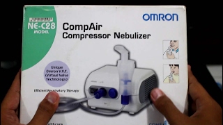 Cara Menggunakan Nebulizer di Rumah  Alat Terapi Uap Omron NE C28 [upl. by Animaj27]