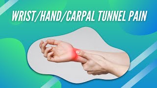 Exercises for Wrist Pain Hand Pain and Carpal Tunnel [upl. by Einnok]