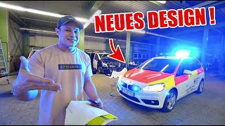 NEUE FOLIE FÜR DEN NOTARZT BMW🔥🫶 Ein zweites Leben für das NEF vom BRK 👀  ItsMarvin [upl. by Adorne592]