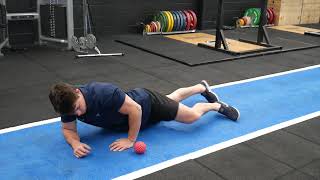 Self Myofascial Release Hip Flexor [upl. by Nacnud6]