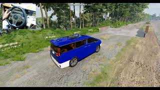 BEAMNG DRIVE The Toyota Alphard A Luxury Van for Rough Kenyan Roads [upl. by Pablo]