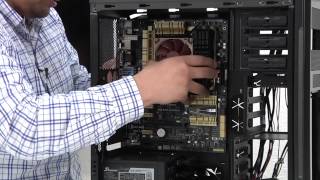 Howto install the motherboard into a case [upl. by Ridinger400]