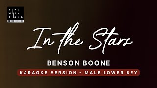 In the stars  Benson Boone LOWER Key Karaoke  Instrumental Cover with Lyrics [upl. by Leiba]