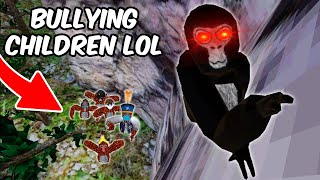 cyberbullying small children out of competitive lobbies part 2  Gorilla Tag VR [upl. by Raila]