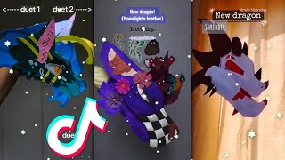 😱THE AMAZING Paper Dragon 🔥Dragon Puppet TikTok Compilation 223 [upl. by Coryden]