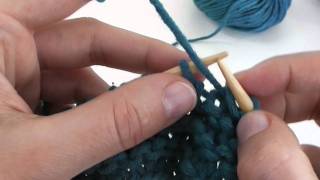 Linke Maschen Stricken [upl. by Gabriell]