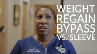 Am I More Likely to Regain Weight with the Gastric Bypass or Sleeve [upl. by Itisahc579]