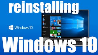 How to Reinstall Windows 10 in 2023 [upl. by Asilej]