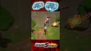 Midair One Shot Combo for Attack Types in Shinobi Striker [upl. by Sutsuj]