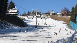 Skiing in Zakopane  Jazda na nartach w Zakopanem [upl. by Dewhirst]