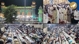 Thousands offer Namaz e Taraweeh at Makkah Masjid for first day [upl. by Koch228]