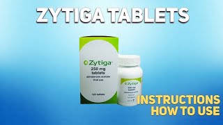 Zytiga tablets abiraterone how to use How and when to take it Who cant take abiraterone [upl. by Ariahaj]