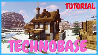 How to Build Technoblades Home Dream SMP Tutorial [upl. by Aisirtap]