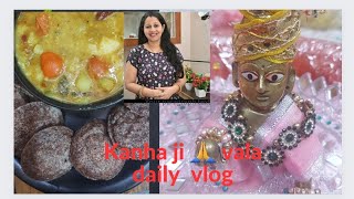 kanha ji vala daily vlog 🙏jaishreekrishna 🙏 [upl. by Llenreb]