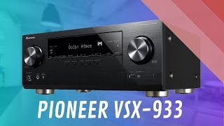 Pioneer VSX 933 AV Receiver  Quick Look India [upl. by Atilal]