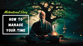 How to Manage Your Time  Motivational Story  Time Management WisdomStory4u [upl. by Auhel354]