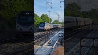 One Powerful Doppler Effect Of Amtrak Keystone Service 652 [upl. by Ashien]