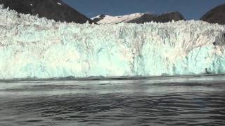 Glacier Calving quotShooterquot Up welling 2010 [upl. by Fiske]